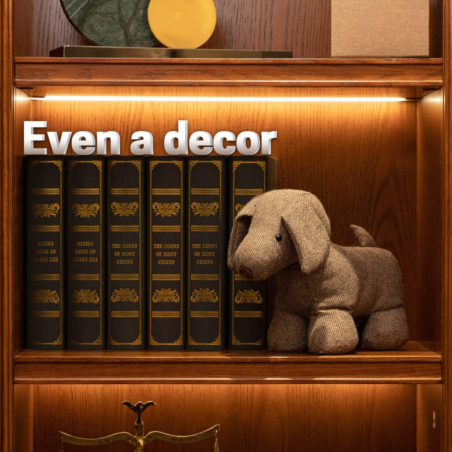 SWISSELITE Cute Decorative Weighted Door Stopper for Home and Office Compact Animals D&eacute;cor Door Stopper with Soft Fabric image number 5