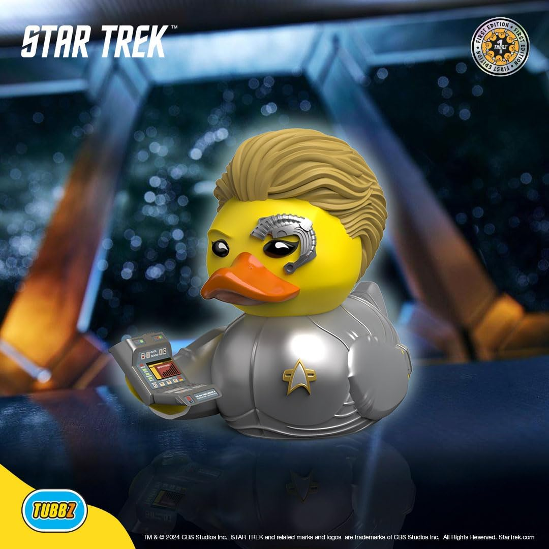 TUBBZ First Edition Seven of Nine Collectible Vinyl Rubber Duck Figure - Official Star Trek Merchandise - Sci-Fi TV, Movies & Video Games image number 3