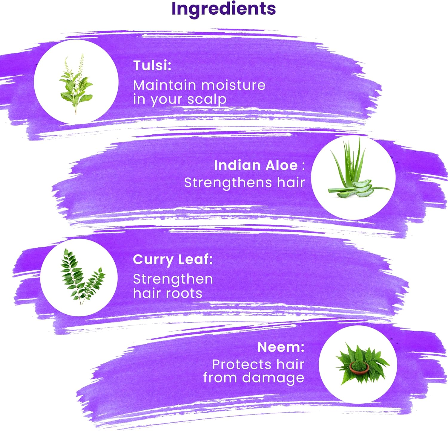 Dhathri Dheedhi Anti-Hairfall Shampoo 200Ml image number 2