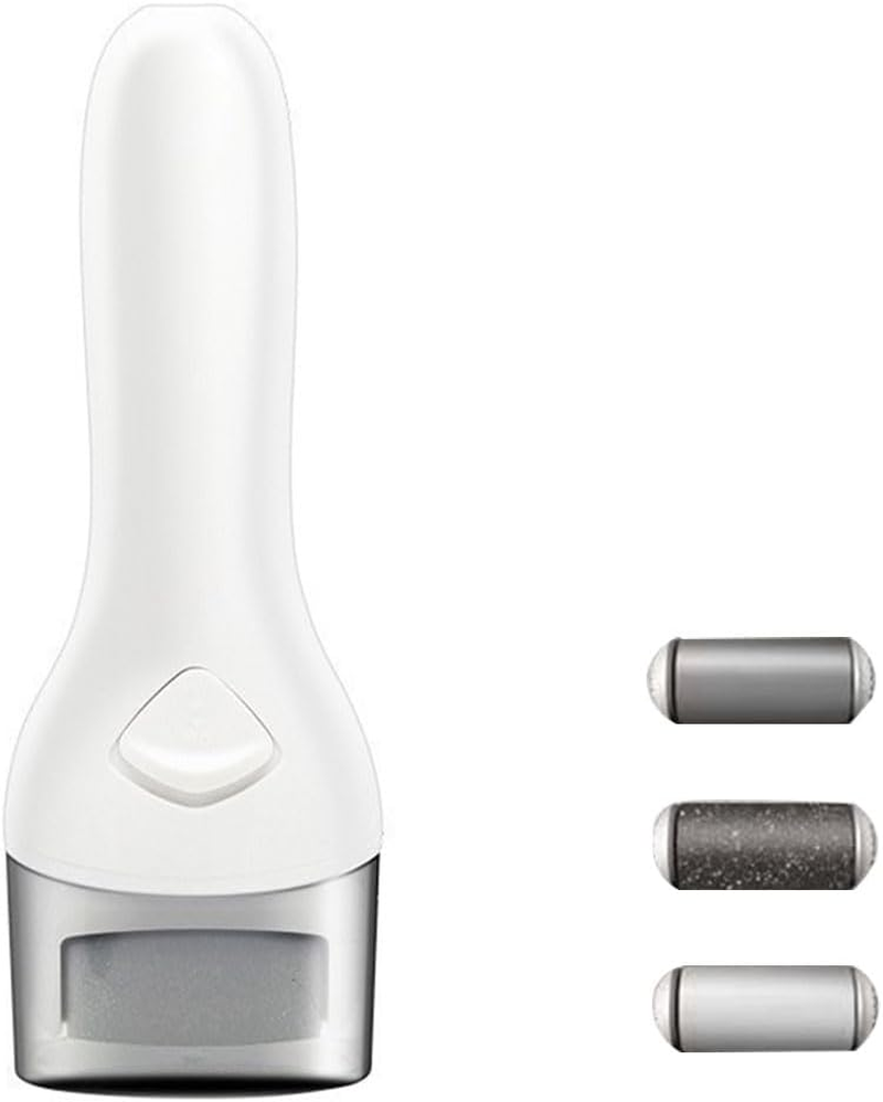 HPAMR Electric Foot Grinder Electric Foot Callus Remover Portable Electronic Foot File Pedicure Foot Tool Pedi Feet Care with 3 Grinding Heads for Dead, Cracked Dry Skin image number 5