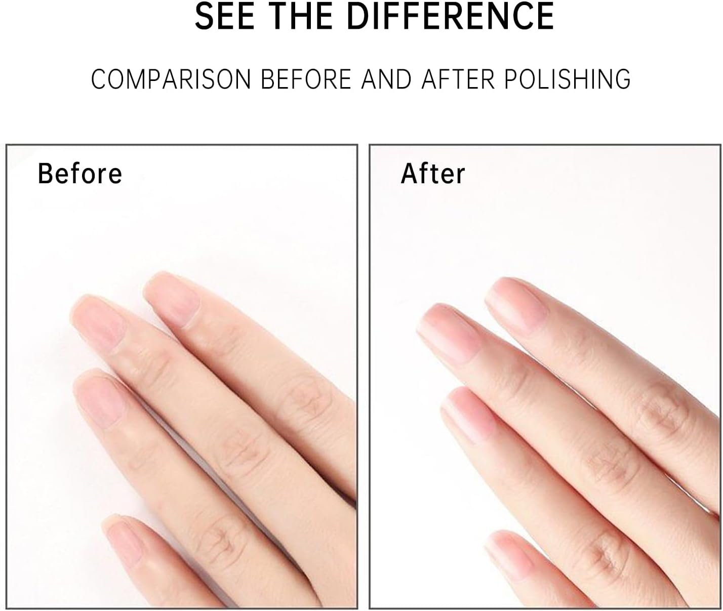 Karroy Nail File and Buffer Block for Natural Nails Shine Polishers Bufer Block Nail File Nail Buffing Block 600/4000 Grit Pack of 8 (C-Cuboid) image number 4