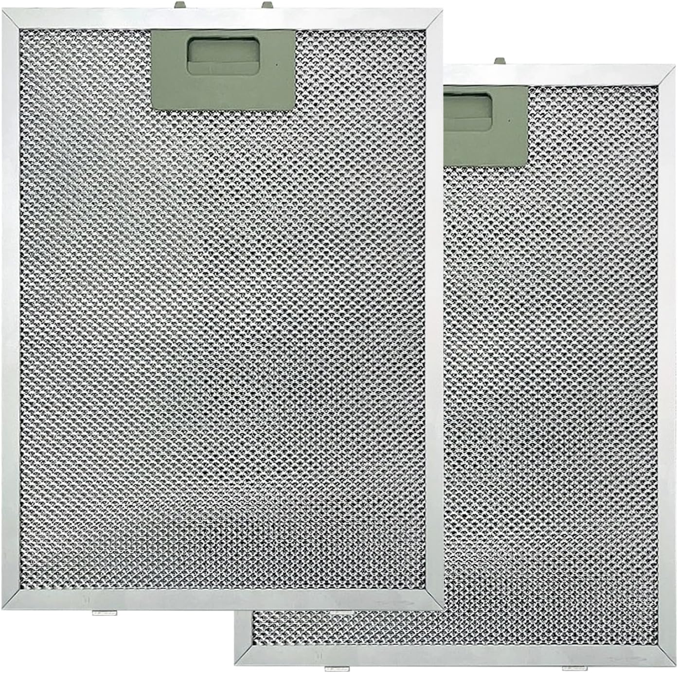 Cooker Hood Filter Replacement, 2PCS Aluminum Alloy Universal Hood Filter, Rustproof Dust and Smoke Proofing Filter for Kitchen (26 X 23Cm) image number 5