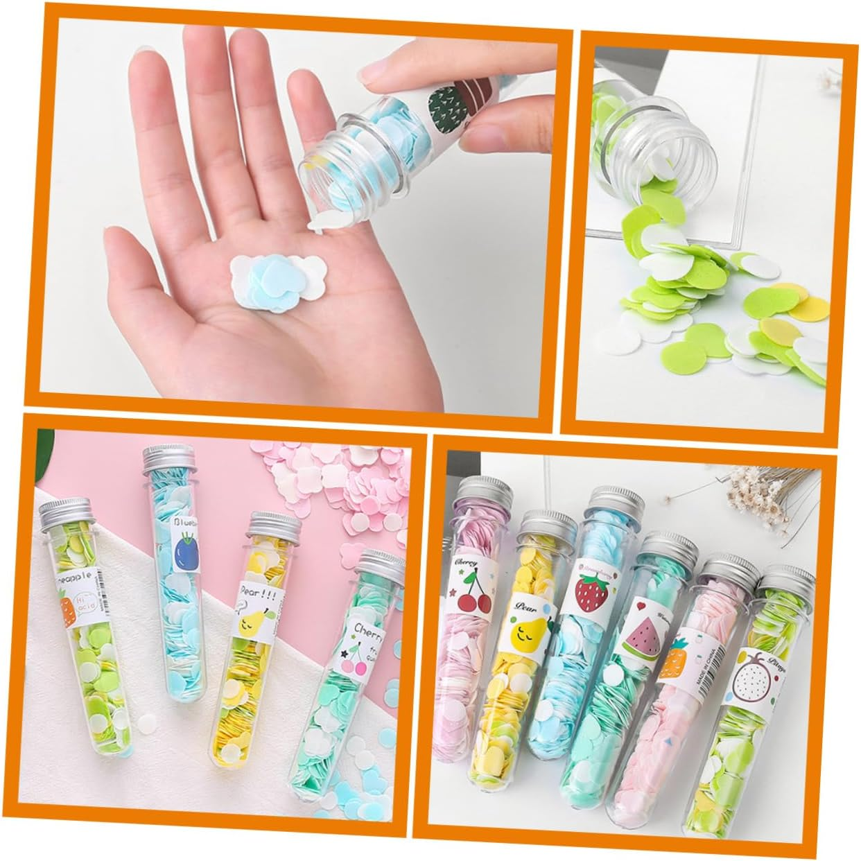 Totority Travel Soap Sheets Individual Packing Soap Pieces for Outdoor Hand Washing Safe Convenient for Camping Hiking Business Trips and Travel Toiletry Needs image number 3