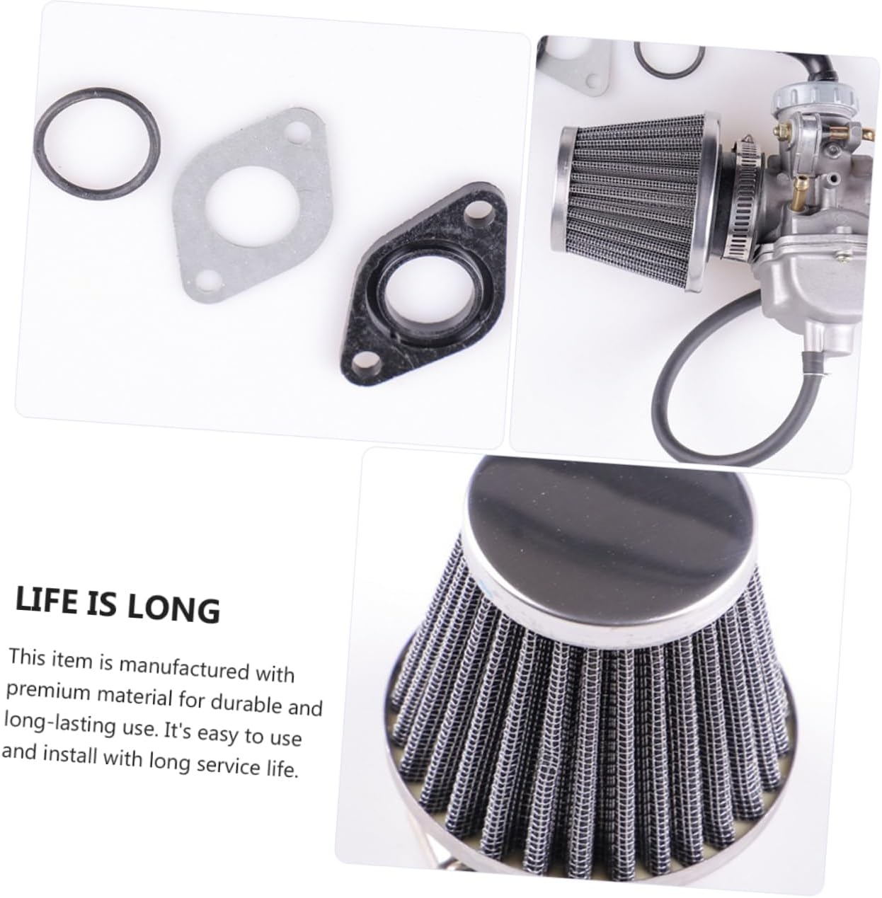 Beatifufu 15Cc Kits Modified and Filter for Off-Road Motorcycles and Atvs Easy to Install Replacement Parts for Models image number 6
