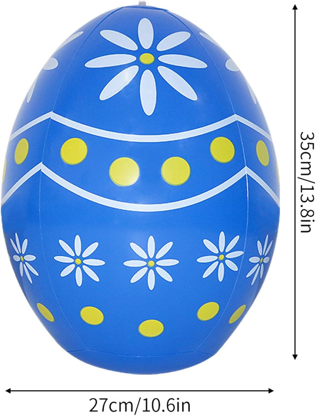 16-Inch Easter Egg Decorations, Inflatable Outdoor Ornaments, Set of 3 with Pump (B) - A image number 2