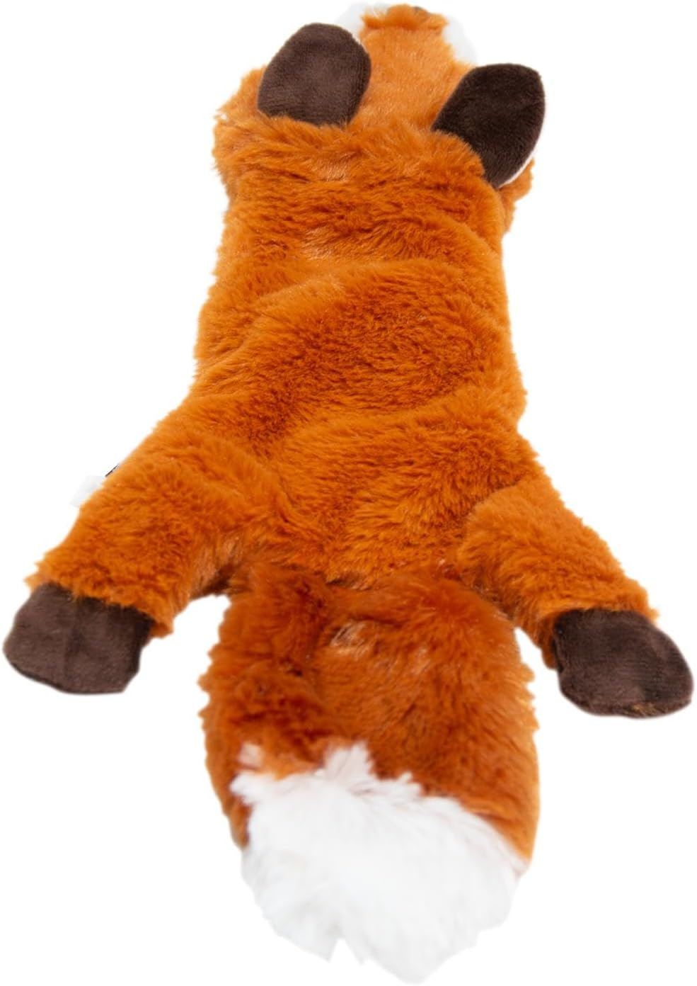 Jack and Vanilla, Flatties Orange Fox Dog Toy, 45 Cm, Realistic Design, Sounds and Washable, Ideal for Interactive Games, Bright Colours image number 3