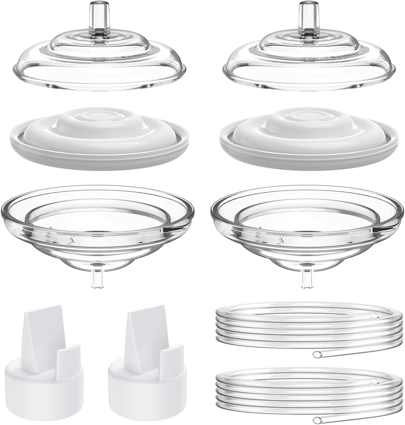 BALIME Breast Pump Parts Compatible with Spectra S1/S2/9 Plus, Duckbill Valves, Backflow Protector Membrane and Tubes (Not Original Spectra Accessories) image number 3