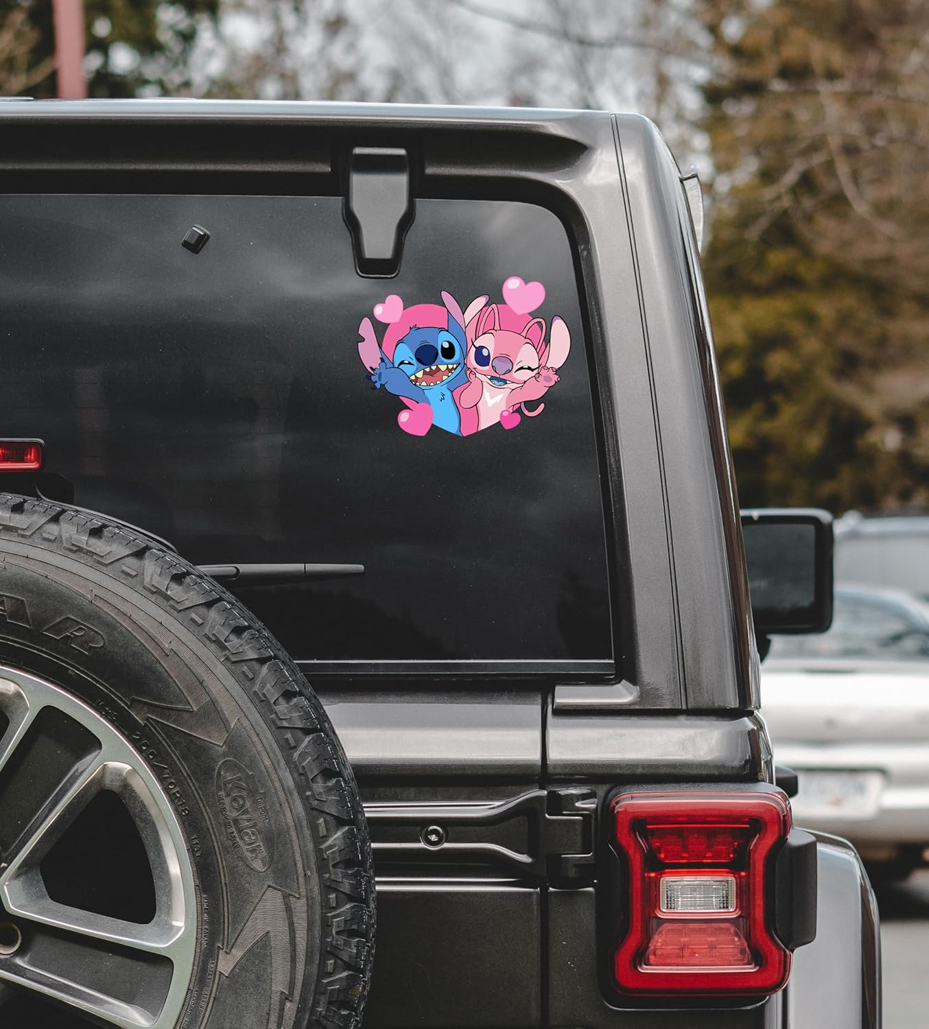 Stitch Angel Cute Cartoon Vinyl Decal Sticker for Car/Truck/Laptop (C) image number 5