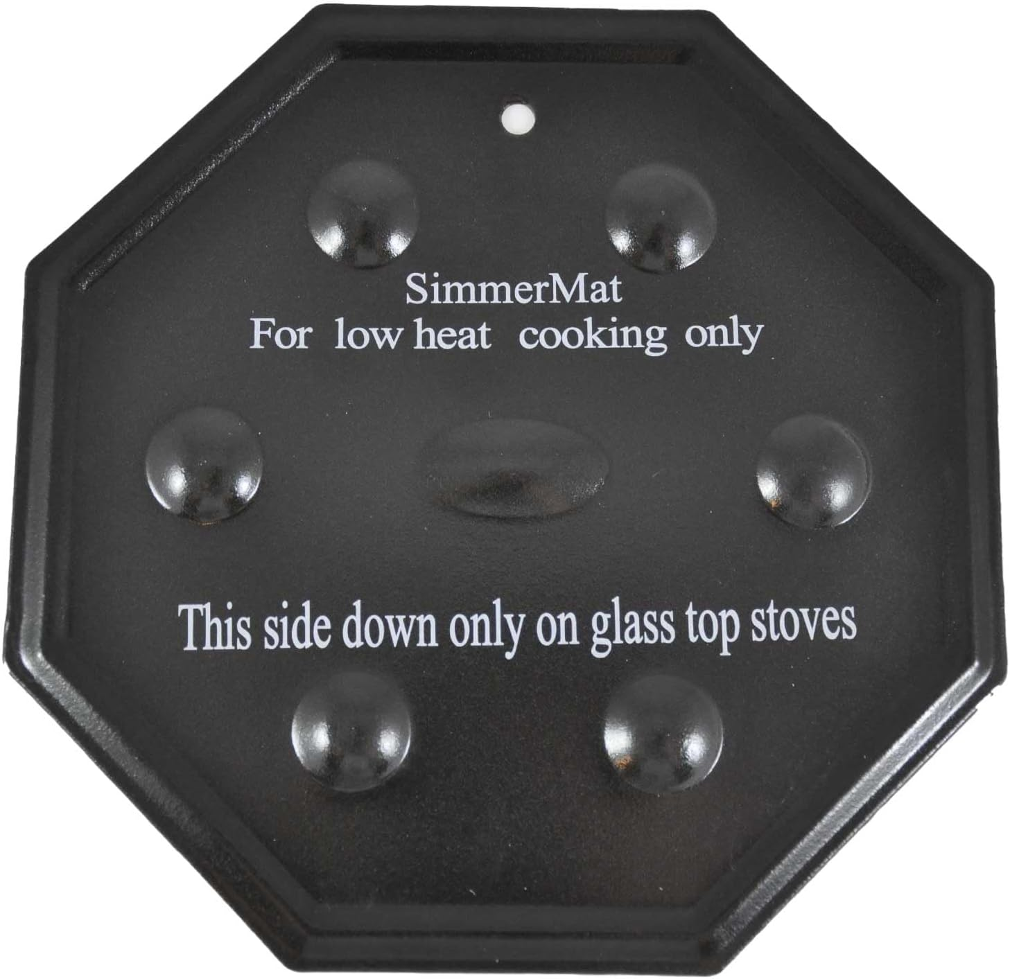Cooks Innovations Simmermat Heat Diffuser, Simmer Ring, and Flame Tamer for All Stove Types 1-Pack