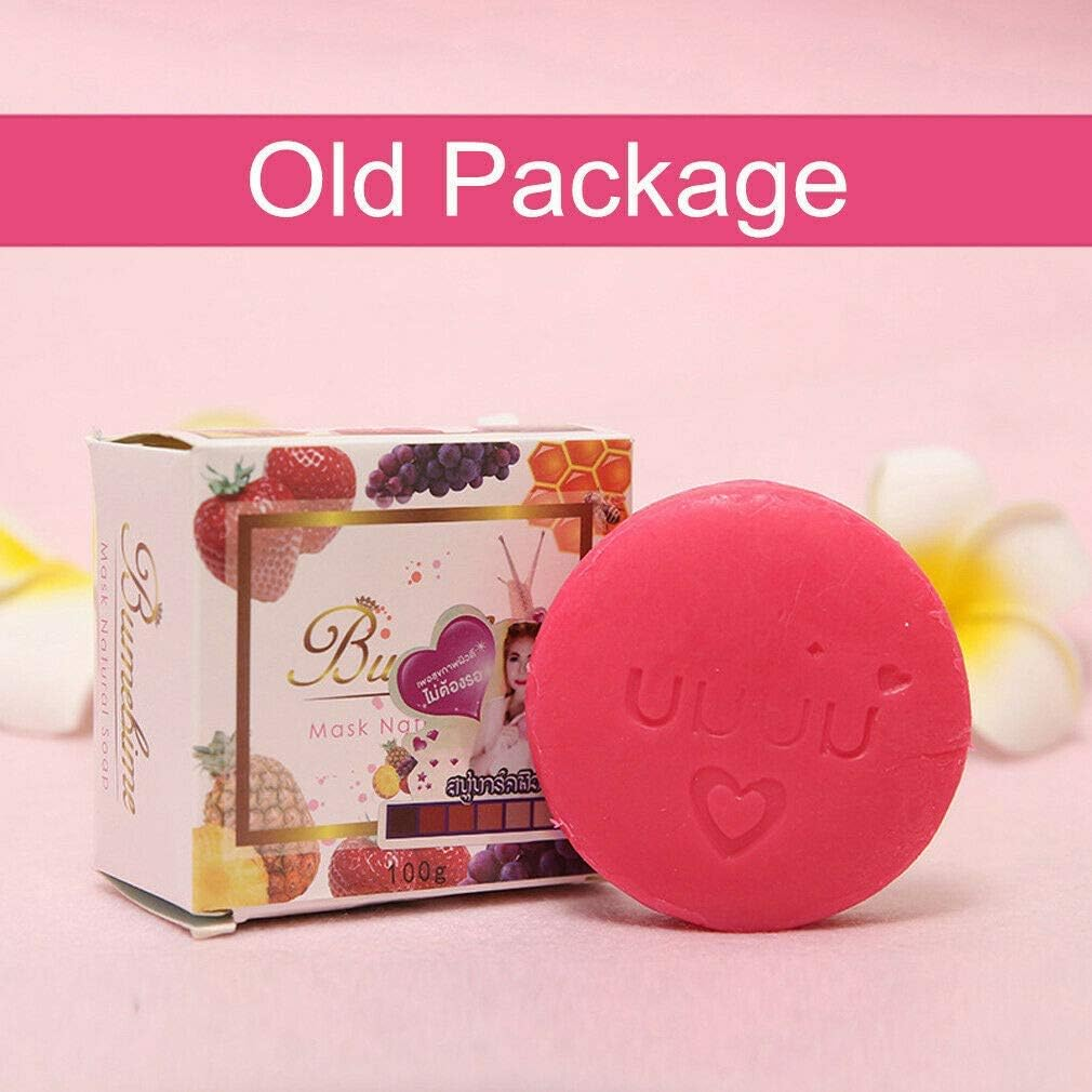 2Pcs Instant Miracle Whitening Oil Control Anti-Aging Soap (100% Natural) image number 3