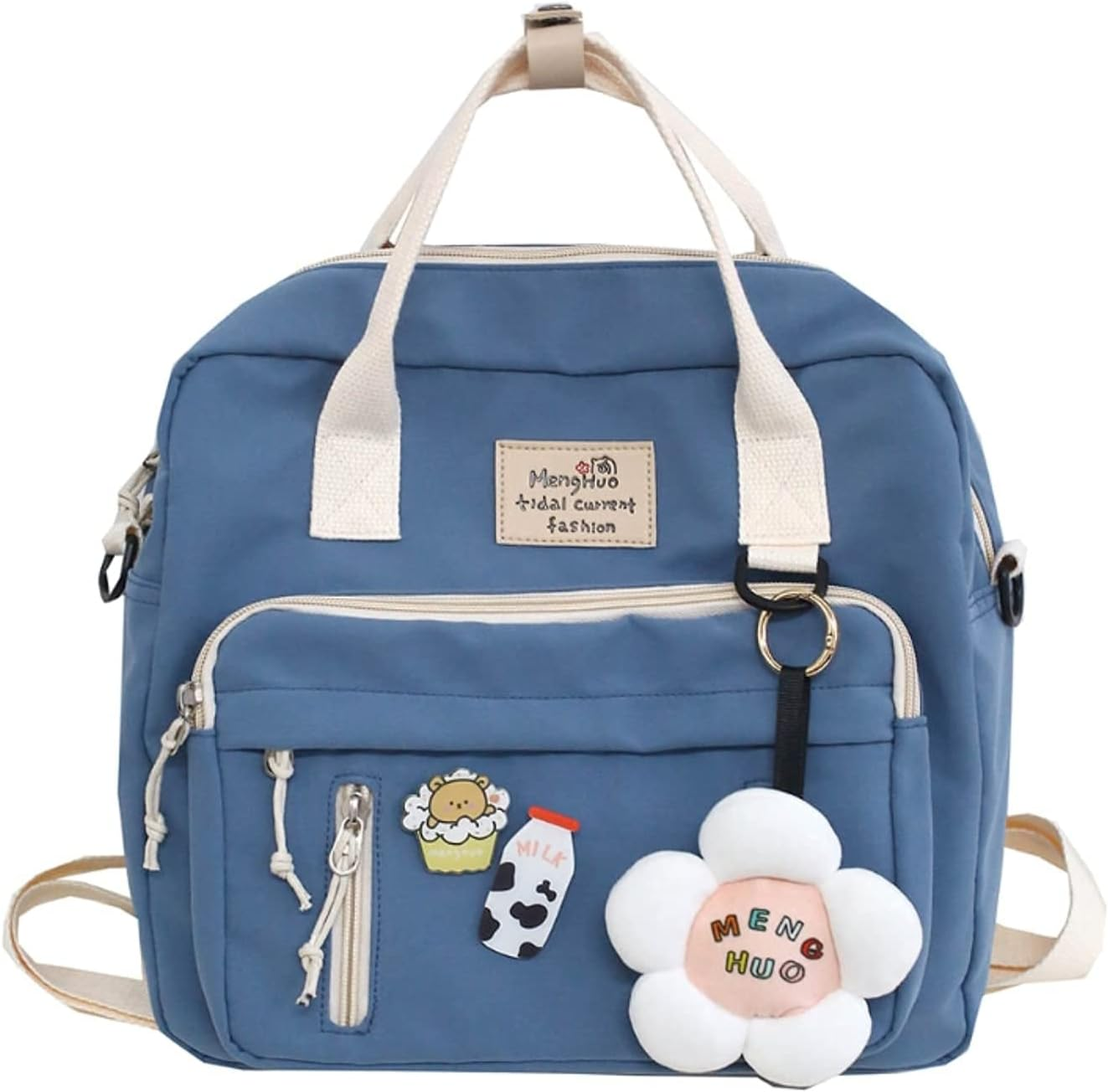 Cute Backpack Kawaii School Supplies Laptop Bookbag, Back to School and off to College Accessories