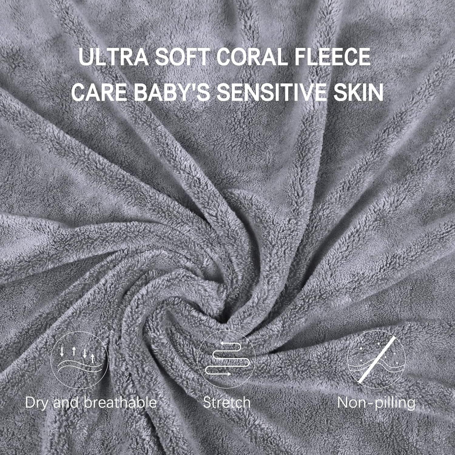 Baby Towels with Hood Ultra Soft Hooded Baby Towels Newborn, Unique Animal Design Baby Bath Towel for Boy and Girl, Koala, 80.00 X 80.00 Cms