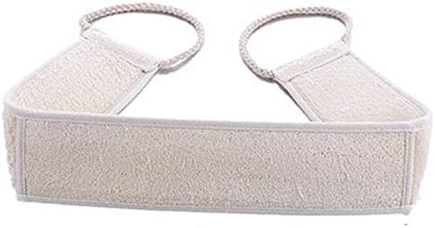JPMD New Natural Soft Exfoliating Loofah Back Strap Loofah Bath Towel Shower Massage Spa Scrubber Sponge Body Skin Health Cleaning image number 1