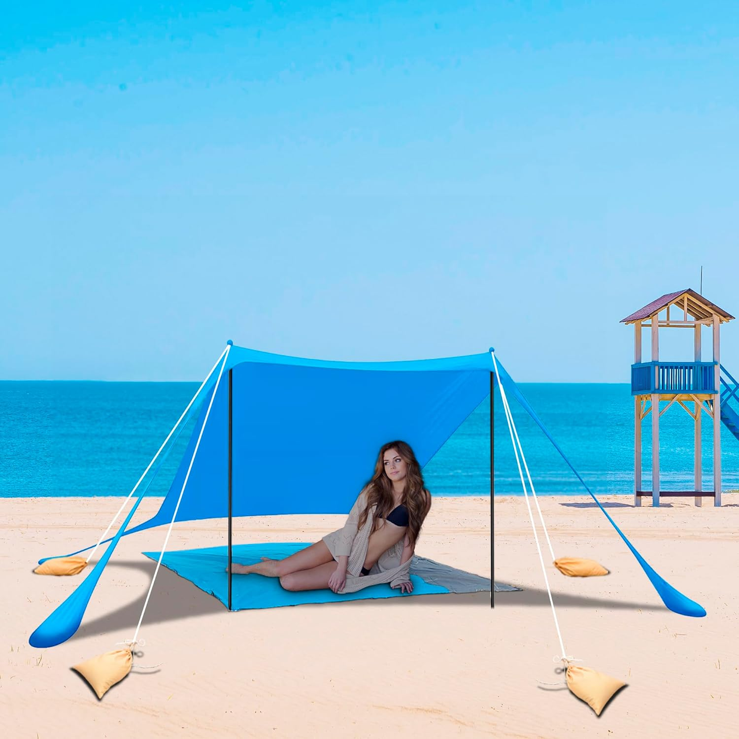 Beach Shelters Beach Tent image number 6