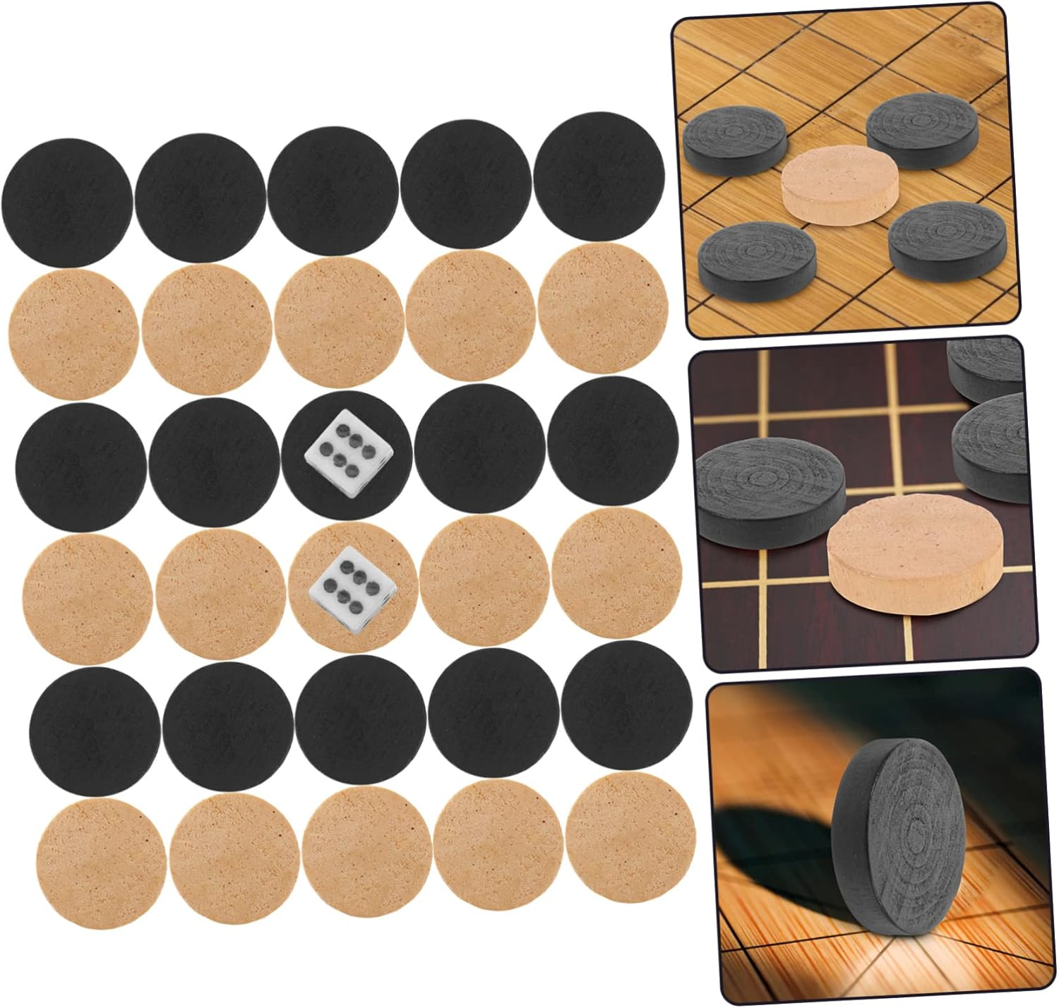 TOYANDONA 1 Set Pieces Chess Pieces Travel Backgammon Checkers Board Game Board Games Football Cards Crokinole Board Game Backgammon Dices Baggamon Board Backgammon Board Chinese Chess Wood