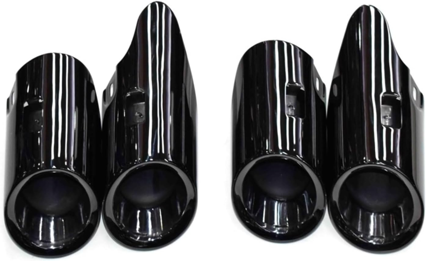 Compatible for Porsche Macans 2.9T 3.0T Tip 2014 to 2024 Exhaust Tip Stainless Steel Black Muffler Tip Nozzle Exhaust Head image number 6