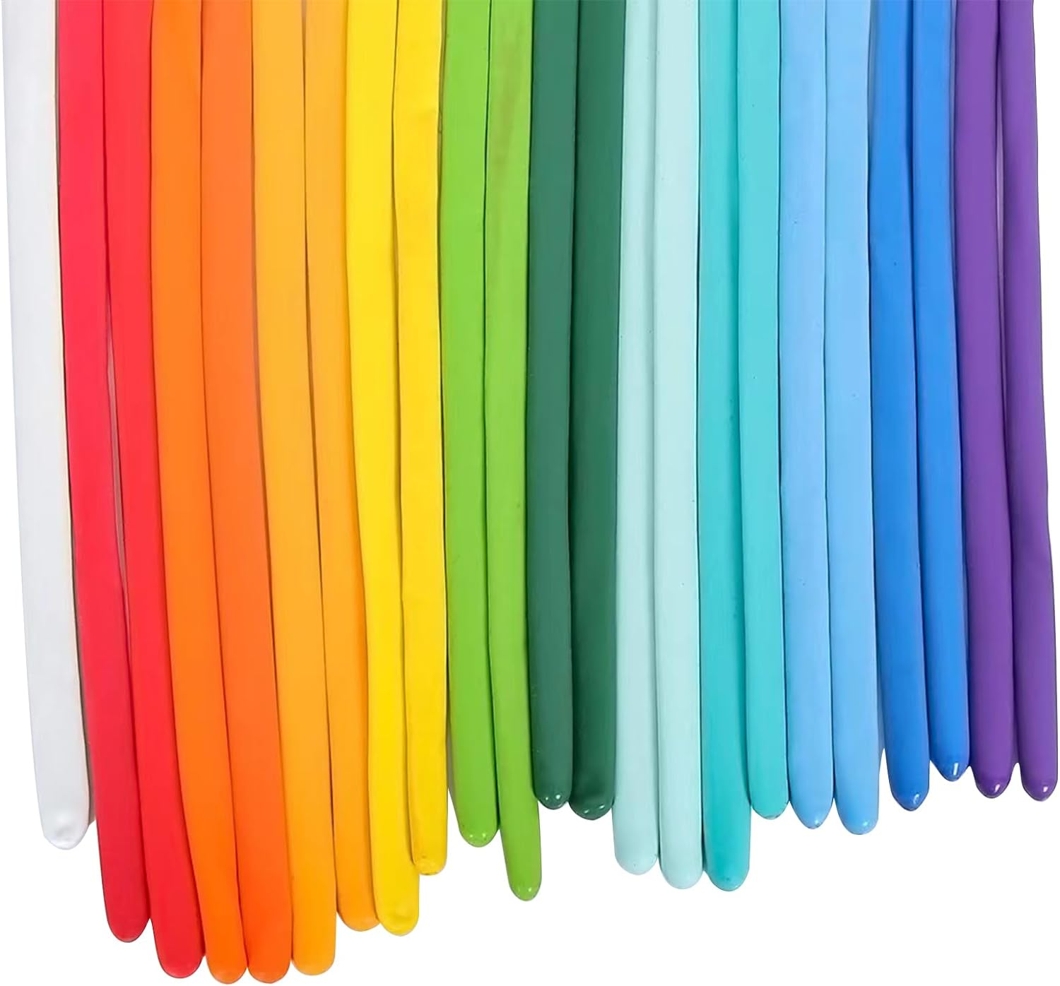 YALLOVE Latex Long Balloon Assorted Color, Set of 100, Twisting Animals Model Magic Balloons for Baby Shower Birthday Grad Party Decoration(260Q) image number 4