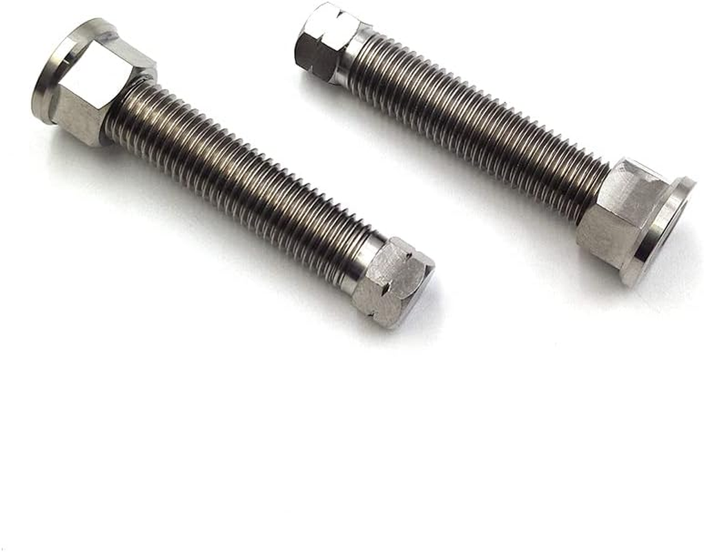 Motorcycle Titanium Alloy Chain Adjuster Bolt 1 Pair M8*1.25 Motocross for CRF WRF YZF KXF RMZ Dirt Bike (M8 Natual) image number 2