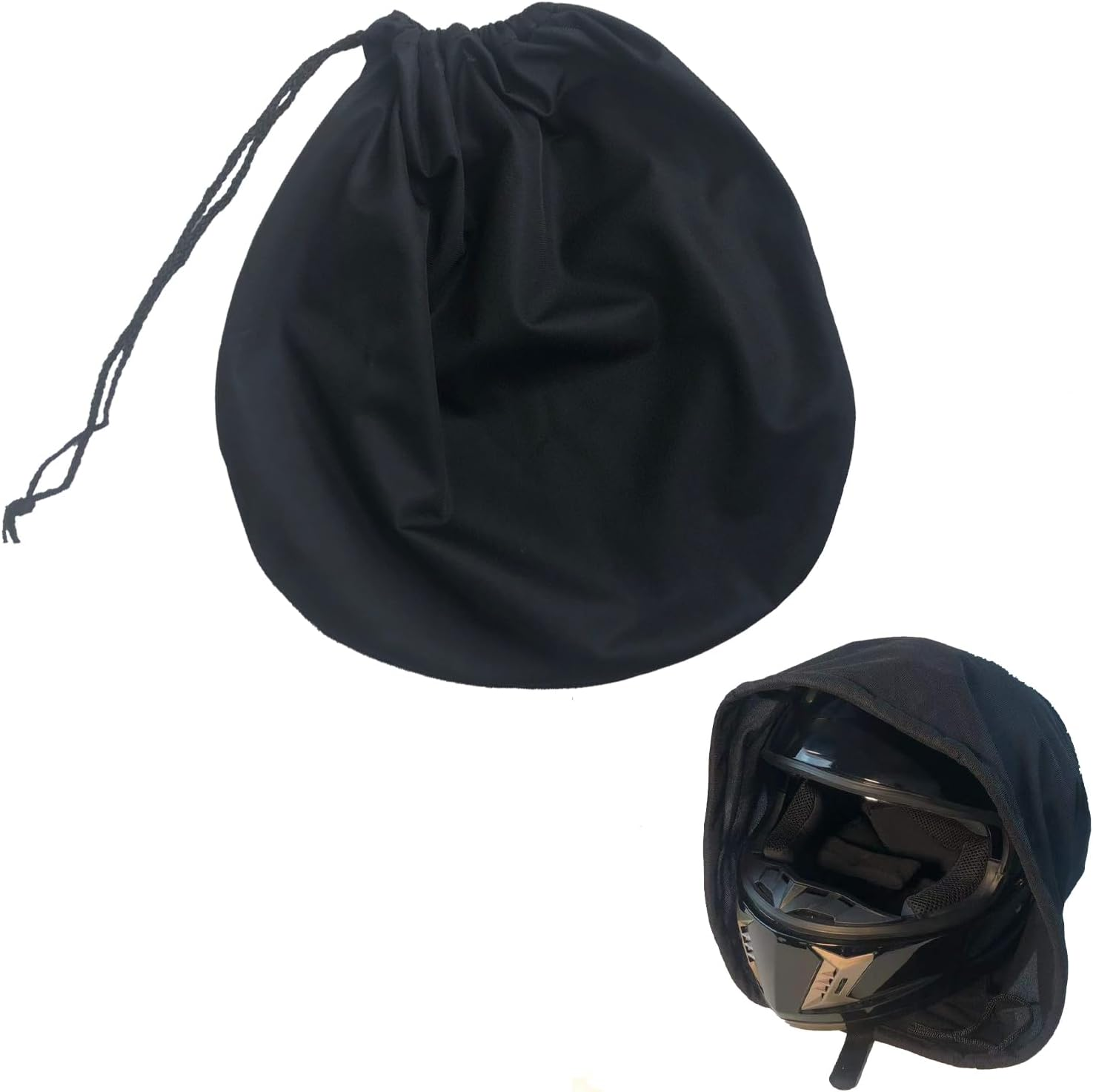 Bavooty Helmet Bag, Universal Helmet Bag, Helmet Backpack Bag, Helmet Protection Helmet Bag, Drawstring Backpack Bag, Bicycle Helmet Bag, Portable Backpack, Bag Helmet Bag with Drawstring, 52 X 46 Cm image number 2