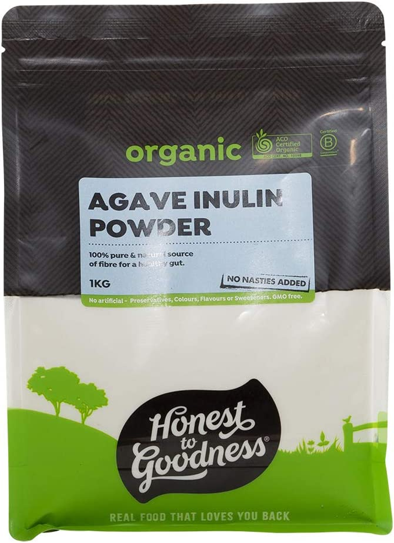 Honest to Goodness Organic Agave Inulin Powder, 1 Kg image number 1