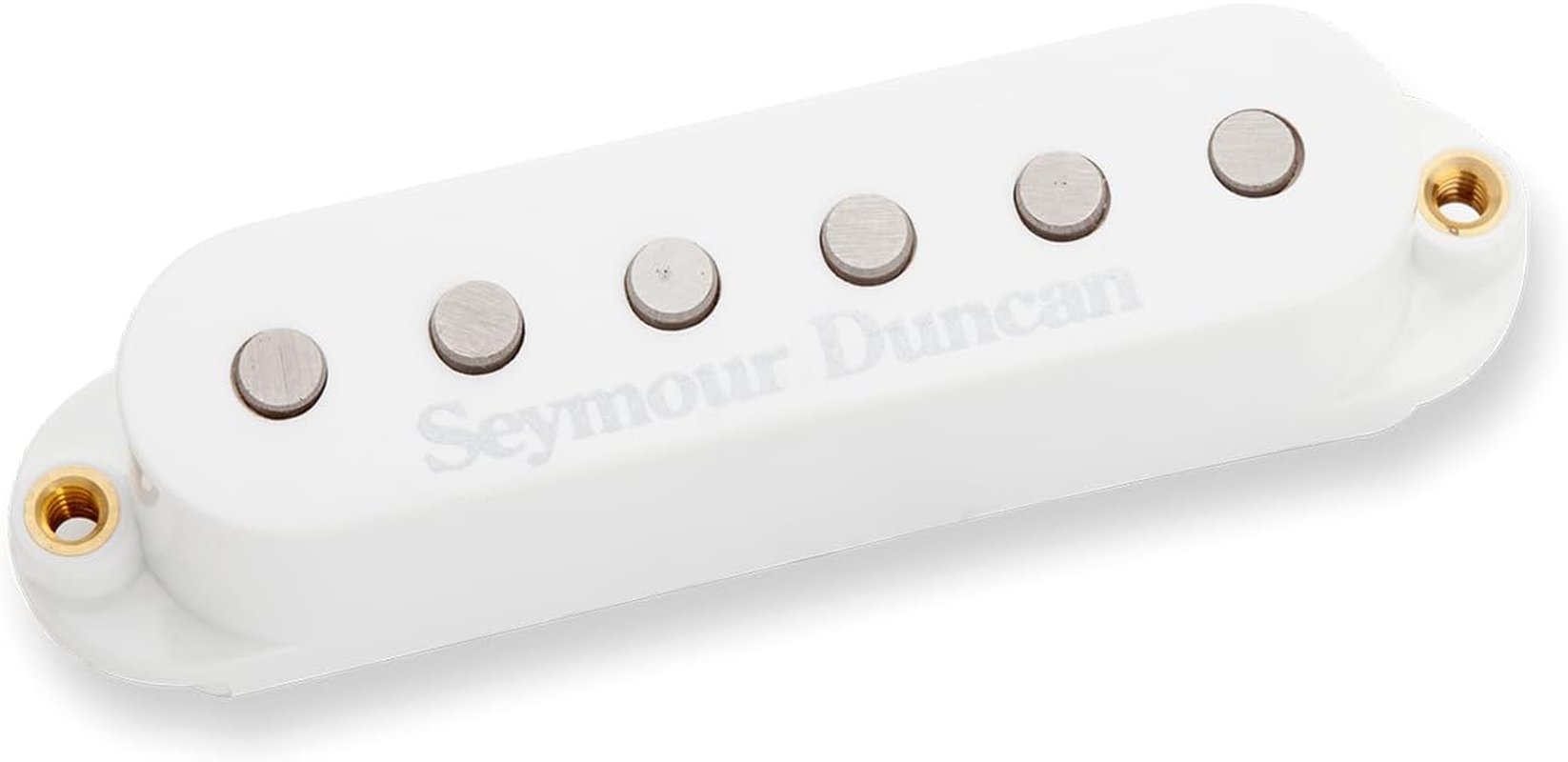 Seymour Duncan Sstk S4 M RV/RP WH Classic Stack Middle Position Reversed Pola of PU Winding White