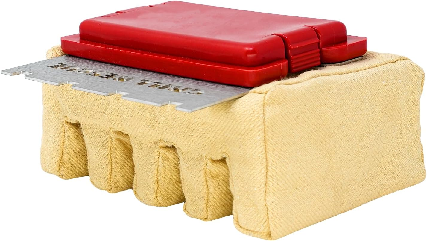 Grill Rescue BBQ Replaceable Scraper Cleaning Head, Bristle Free - Durable and Unique Scraper Tools for Cast Iron or Stainless-Steel Grates, Barbecue Cleaner (Replaceable Grill Grate Scraper Head) image number 3