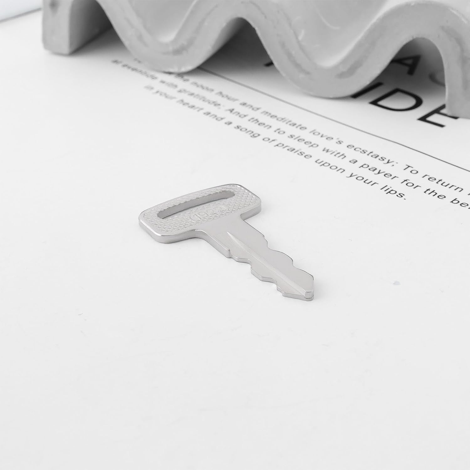 Briny River 6Pcs Golf Cart Keys Set Compatible with EZGO Compatible with Club Car Compatible with Yamaha PTV 10+ 7063-G1, JU6-H2511-10, ELI80-0287 image number 1