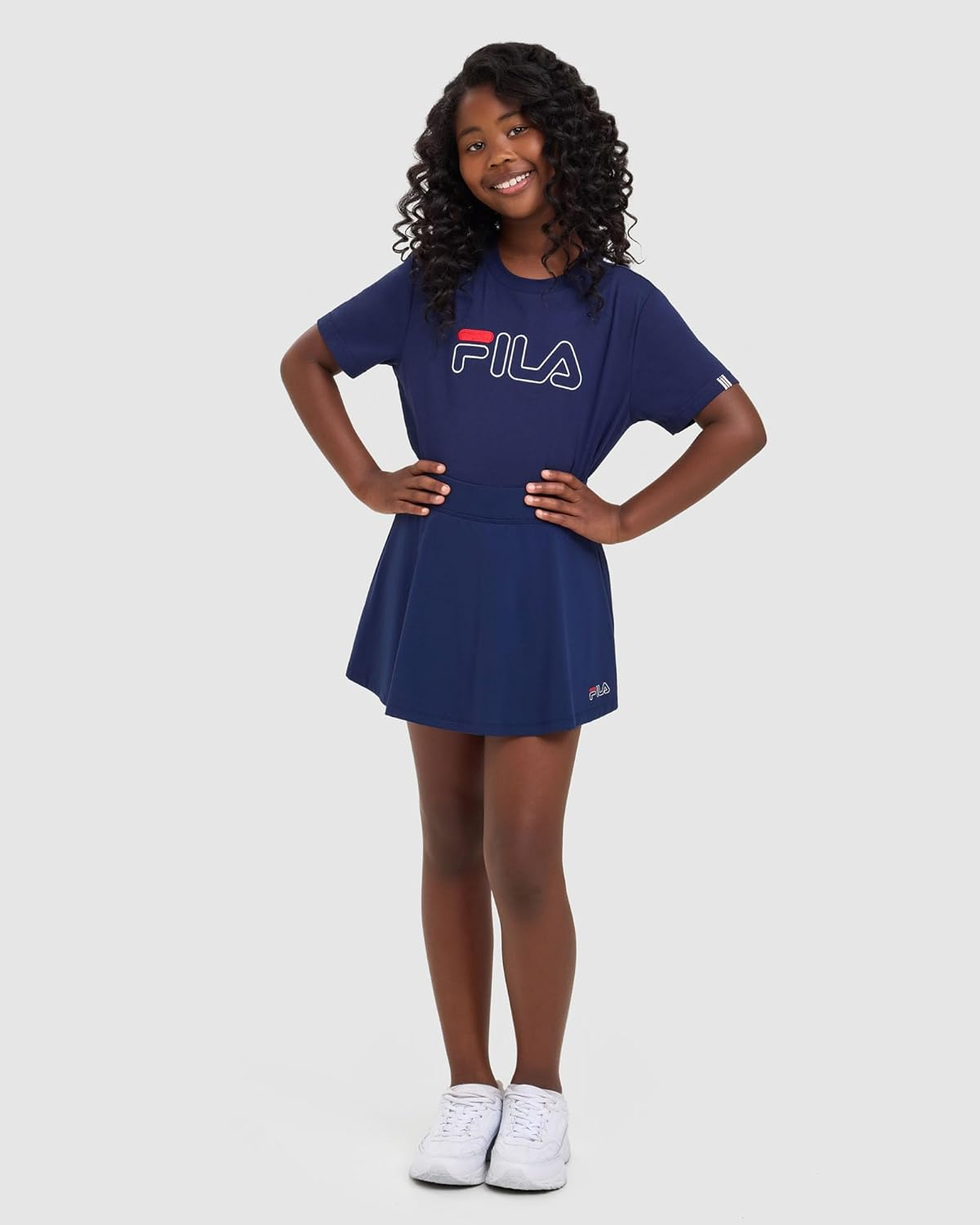 FILA CLASSICS 2.0 SKORT, NEW NAVY, SIZE 8 image number 2