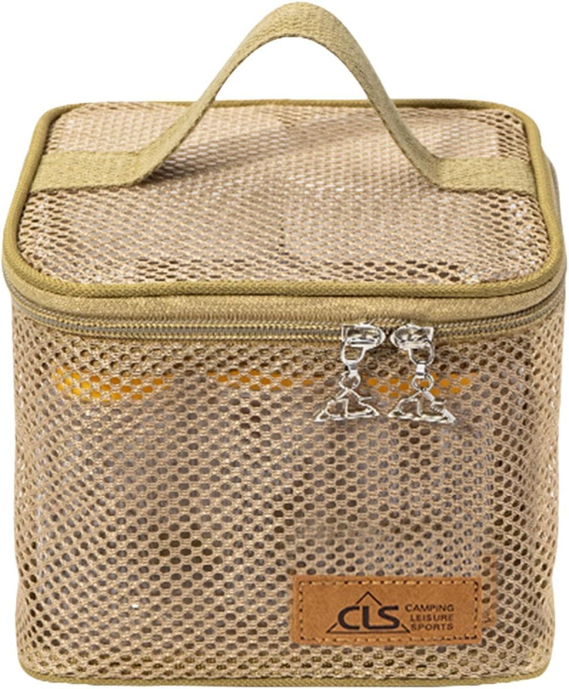 Zxpjkyu 6 Pcs Camping Spice Containers with Carry Bag for Outdoor, Green, as Described