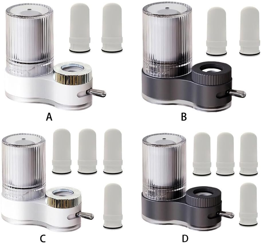 Flowpure Tap Water Purifier 7 Stage Water Filtration System Filters Substances Incl Chlorine ABS Flows Pure Tap Filter, B image number 2