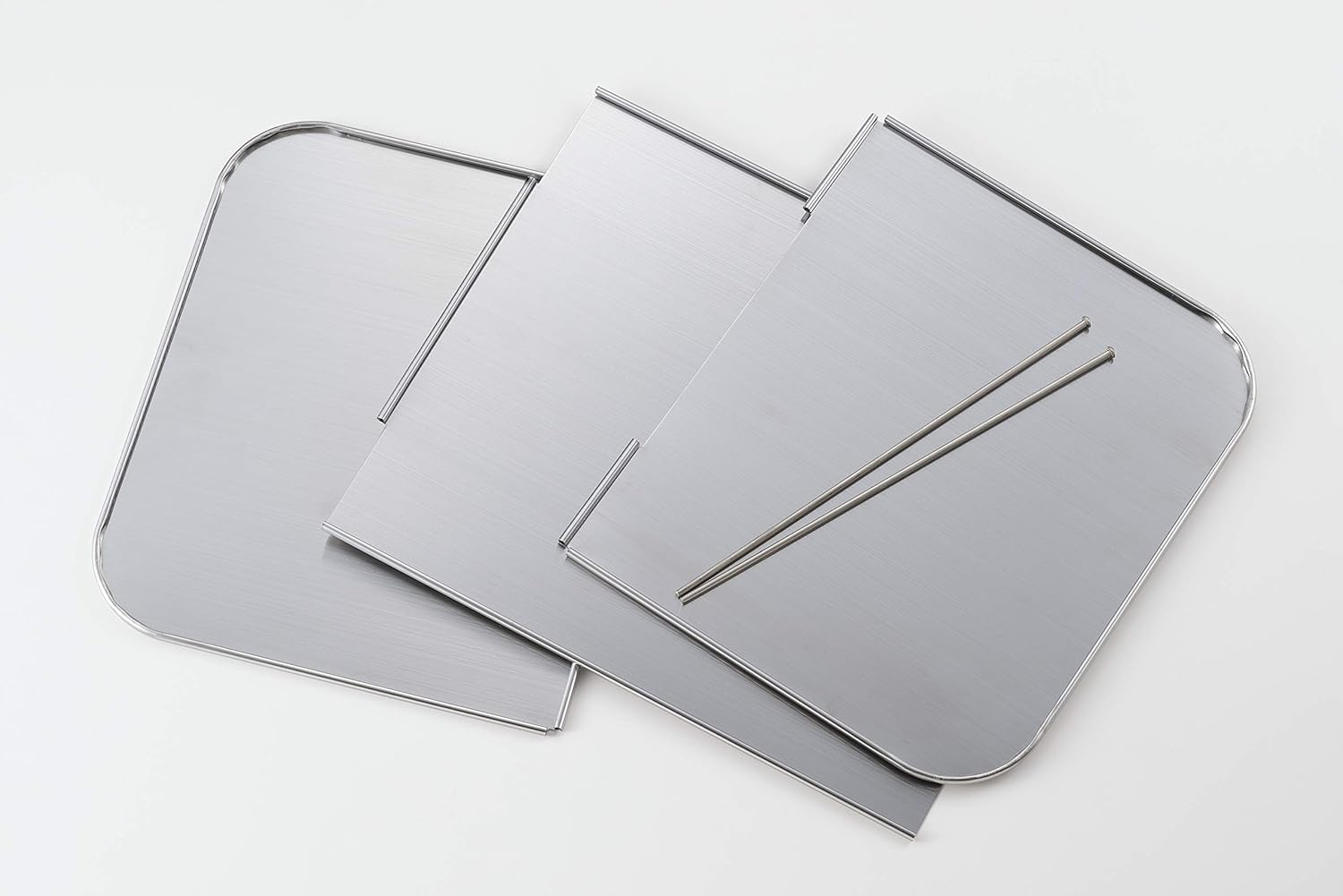 Yoshikawa SP1255 Stove Guard (Single Bite) Made in Japan, All Stainless Steel, Gift Wrapping Specifications image number 2