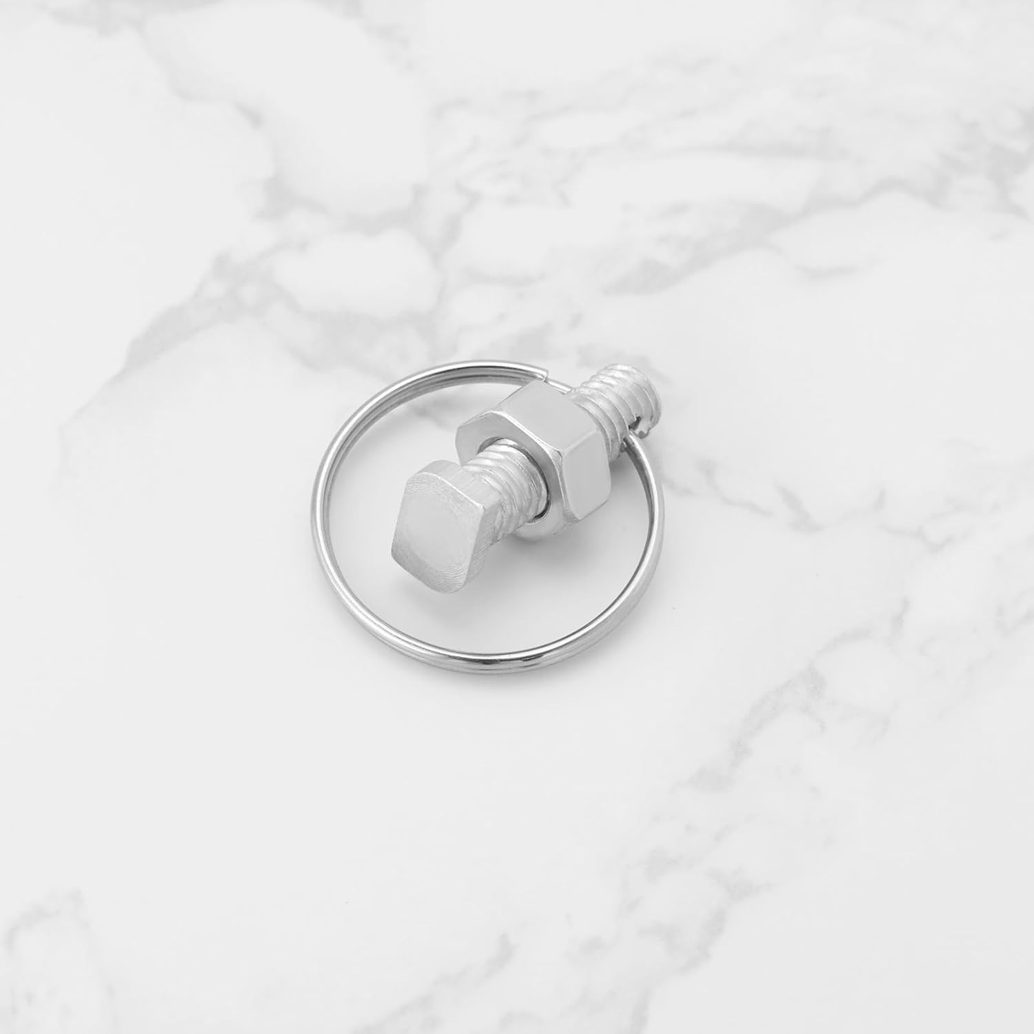 LT Easiyl 15PCS Greenhouse Bolts with Rings Suitable for Greenhouse Glass Rod Channels from 6.5Mm -10.5Mm Wide for Climbing Plants, Building Greenhouse 22X10Mm Silver image number 2