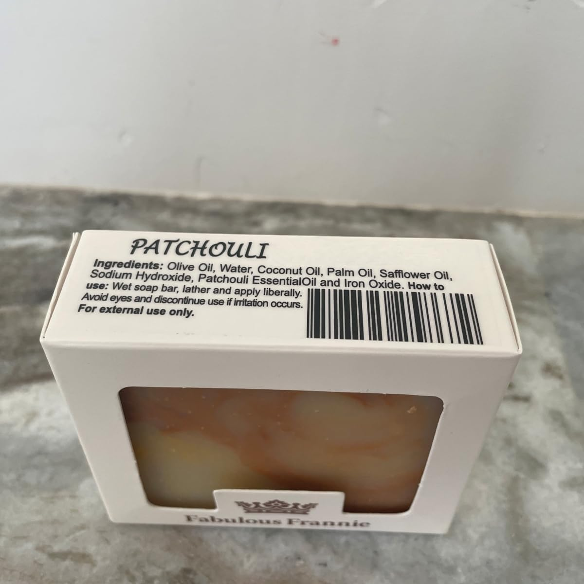 Patchouli - Herbal Soap Made with Pure Essential Oils 120Ml image number 3