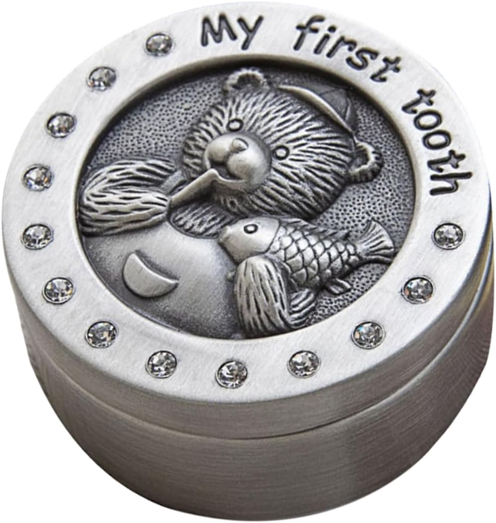 Tooth Box for Milk Teeth Keepsake Box Boys and Girls for for Year Old Boy'S