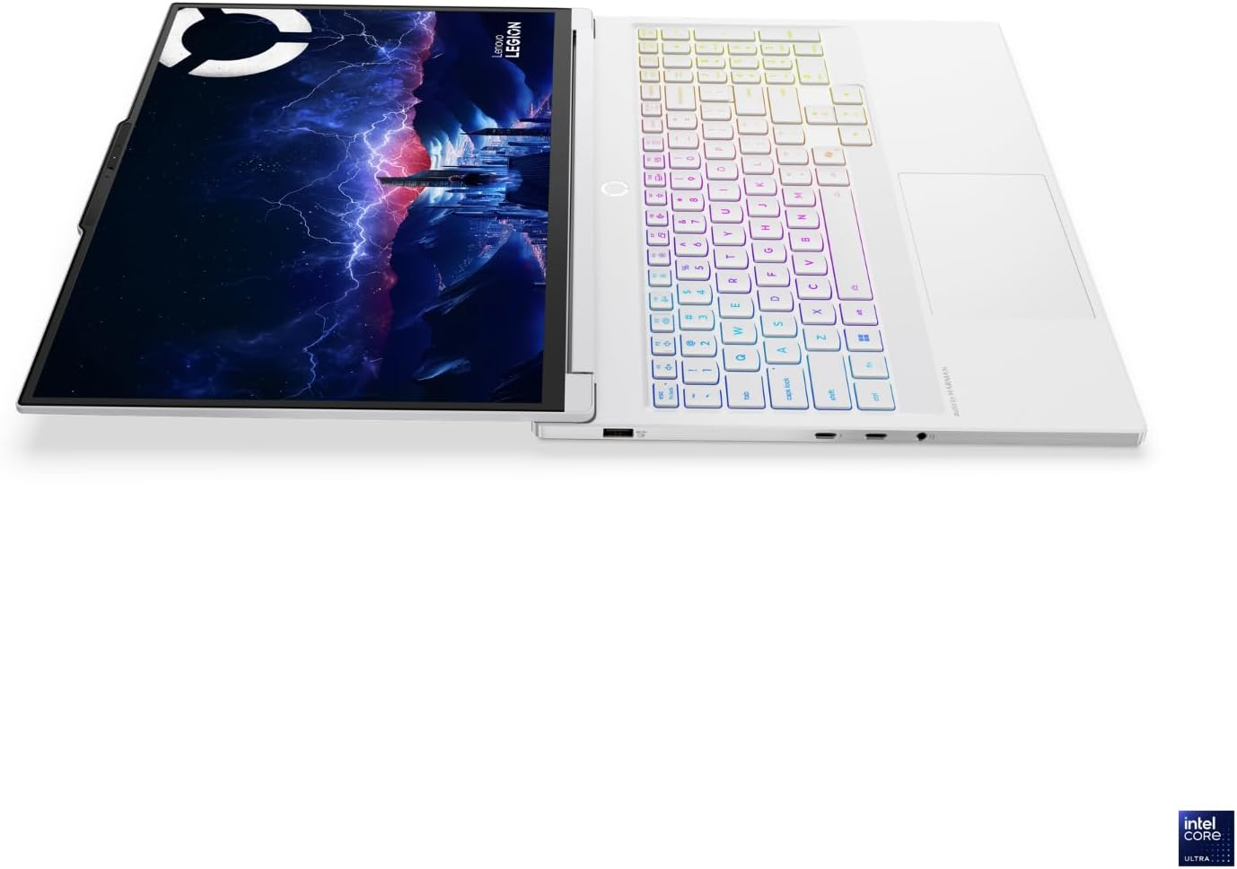 Lenovo Legion 7I 16IAX10 16 Inch OLED 240Hz Display Ultra 9 32GB 1TB RTX5070 Win11H AI Glacier White Gaming Laptop 83KY000MAU image number 1