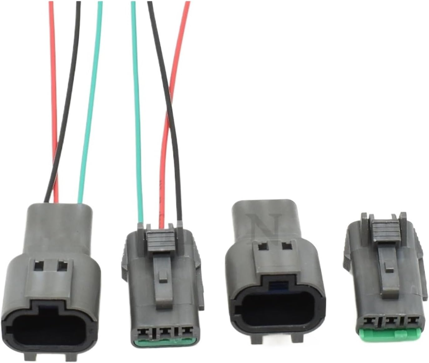 BIZOCA 3 Pin 7123-7730-40 Automotive Waterproof Connector 7222-7730-40 for RX7 13B MAP WRX Vehicle Speed Sensor Plug Pb015-03850(Dark Grey)