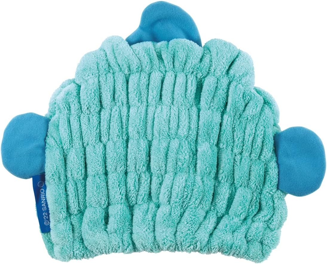 Skater TOC11-A Water Absorbent, Quick Drying, Animal Towel Cap, Hankyodon, 9.1 X 6.7 Inches (23 X 17 Cm) image number 3