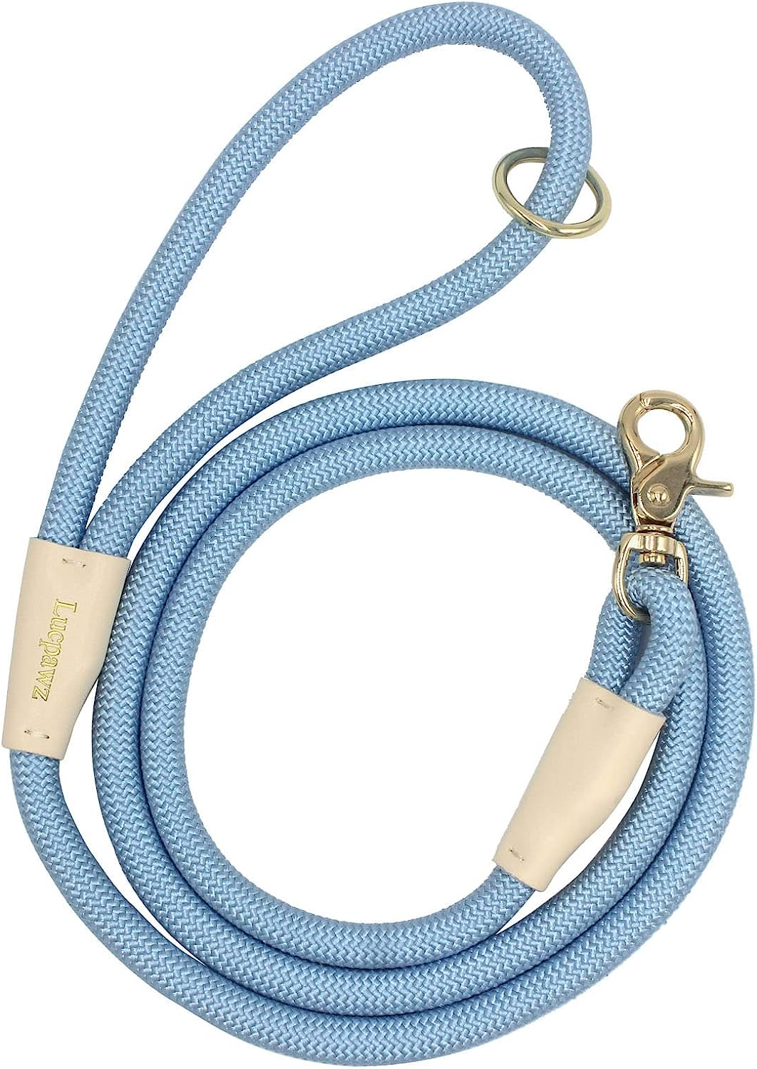 Lobster Snap Pet Leash 5FT, Special Strong Nylon Rope Dog Leash, Solid Color Rope Dog Lead for All Breeds (Army Green,5Ft*10Mm)