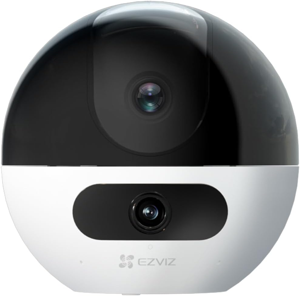EZVIZ Dual-Lens 2K+ Indoor Security Camera, Dual Band, 10M Colour Night Vision, 360&deg; Pan Tilt, Human/Pet Detection, Auto Tracking, Two Way Calling, Patrol Mode, Alarm, Alexa & Google Control (C7) image number 4