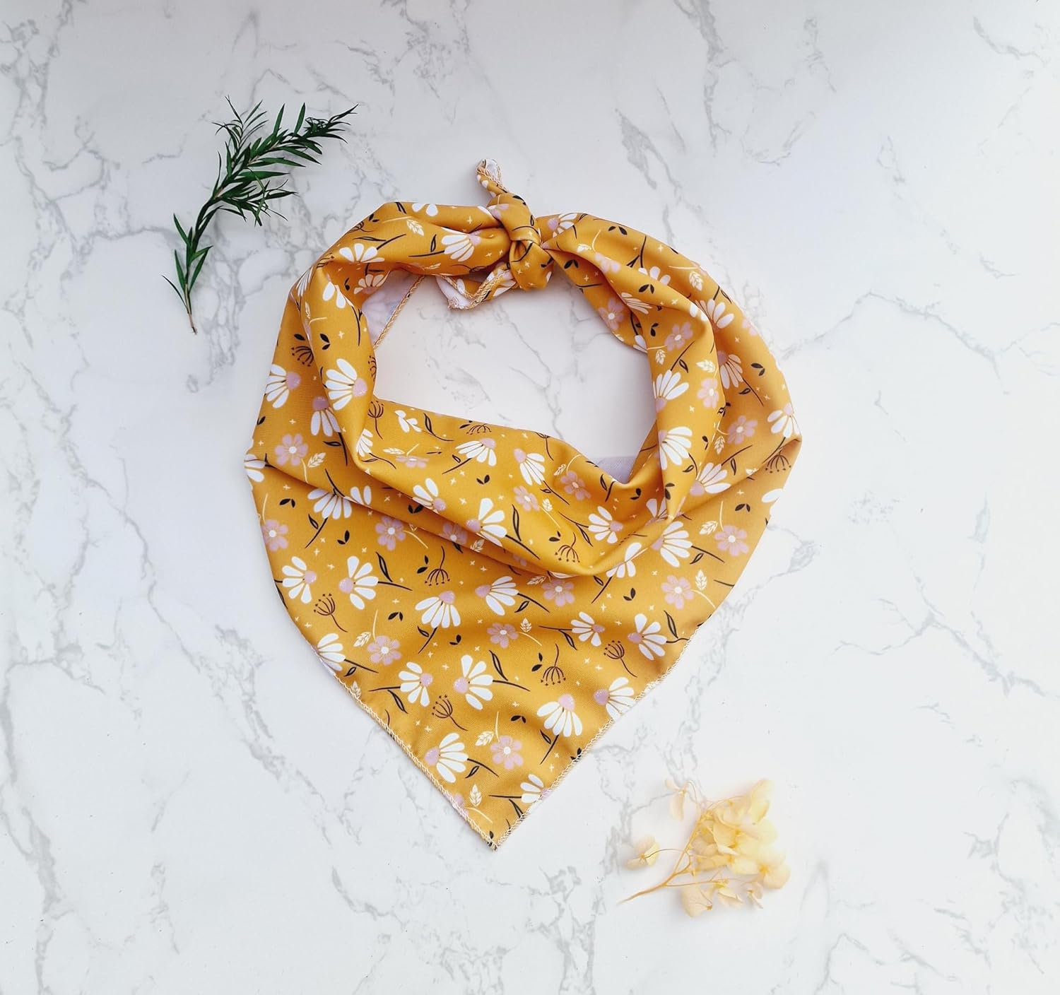 Sunshine Daisy Dog Bandana XS/S