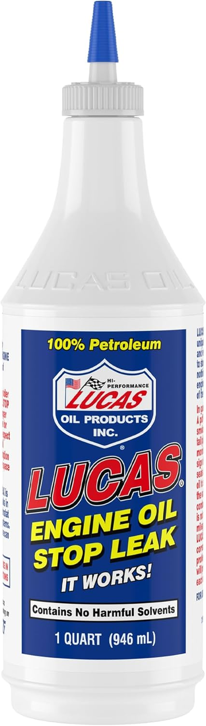 Lucas Oil 10278 Engine Oil Stop Leak- 1 Quart (946Mls) image number 1