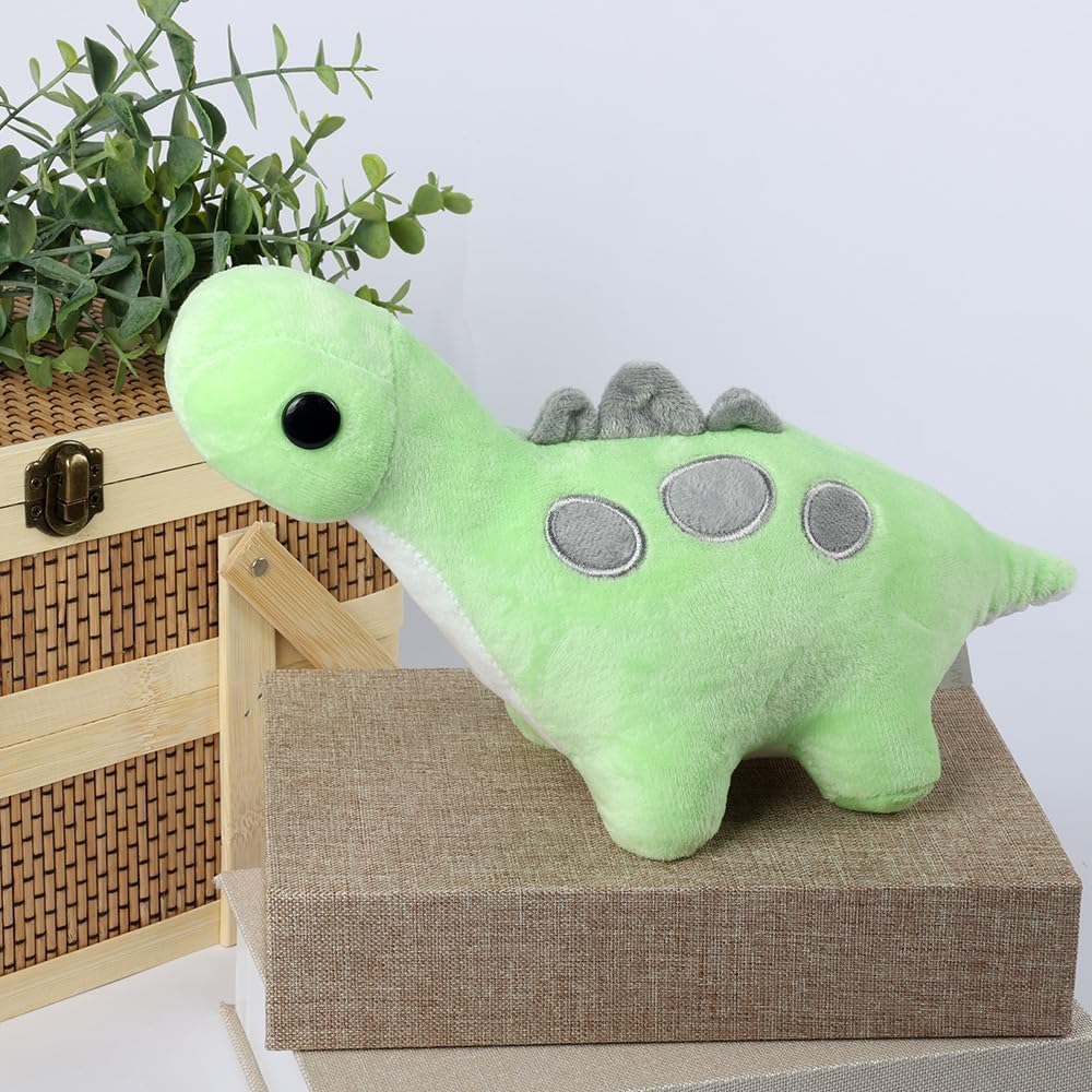 11.8" Dinosaur Plush Brontosaurus Toys Soft Green Stuffed Dinosaur Doll Plush Toys for Kids Girls Boys image number 2