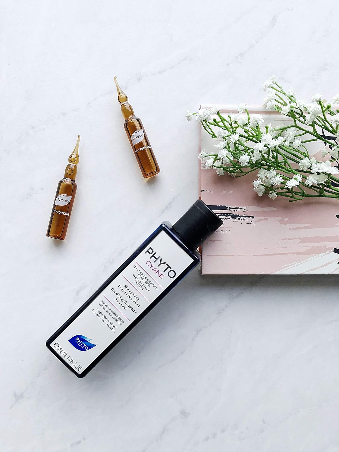 Phyto Phytocyane Densifying Treatment Shampoo, 250 Ml image number 6