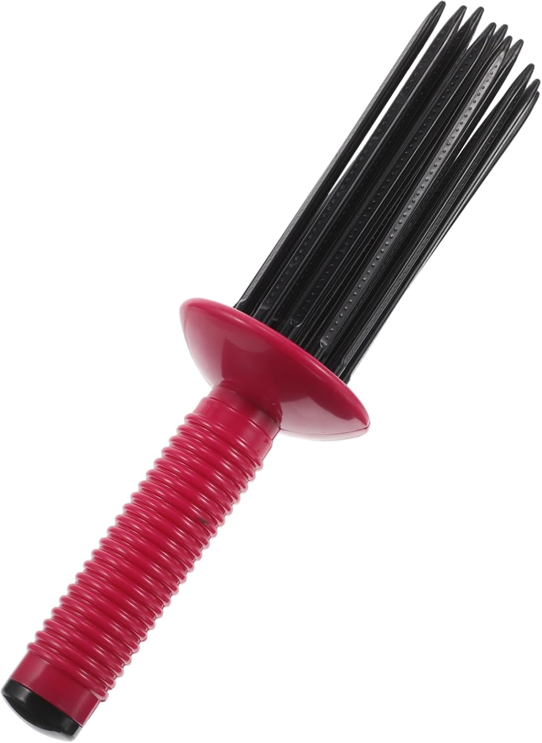 Healeved Curly Hair Fluffy Roll Comb Red Air Hair Styling Brush Detangling and Blow Drying image number 6
