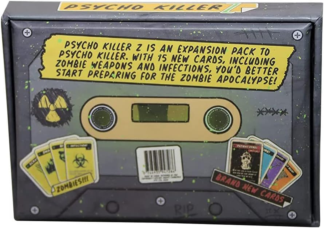 Escape Tabletop Games Psycho Killer Z Expansion Board Game image number 2