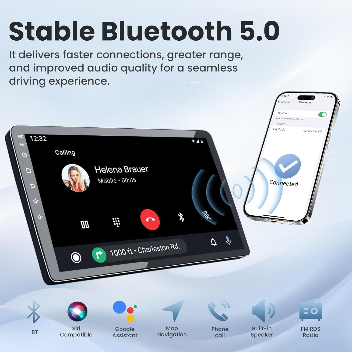 (2+32G) Car Radio Stereo for Ford Focus 2012-2018 image number 1