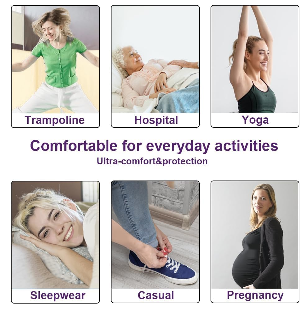 ZANZER Non Slip Yoga Socks with Grips for Pilates, Ballet, Barre, Barefoot, Hospital anti Skid Socks for Women image number 3