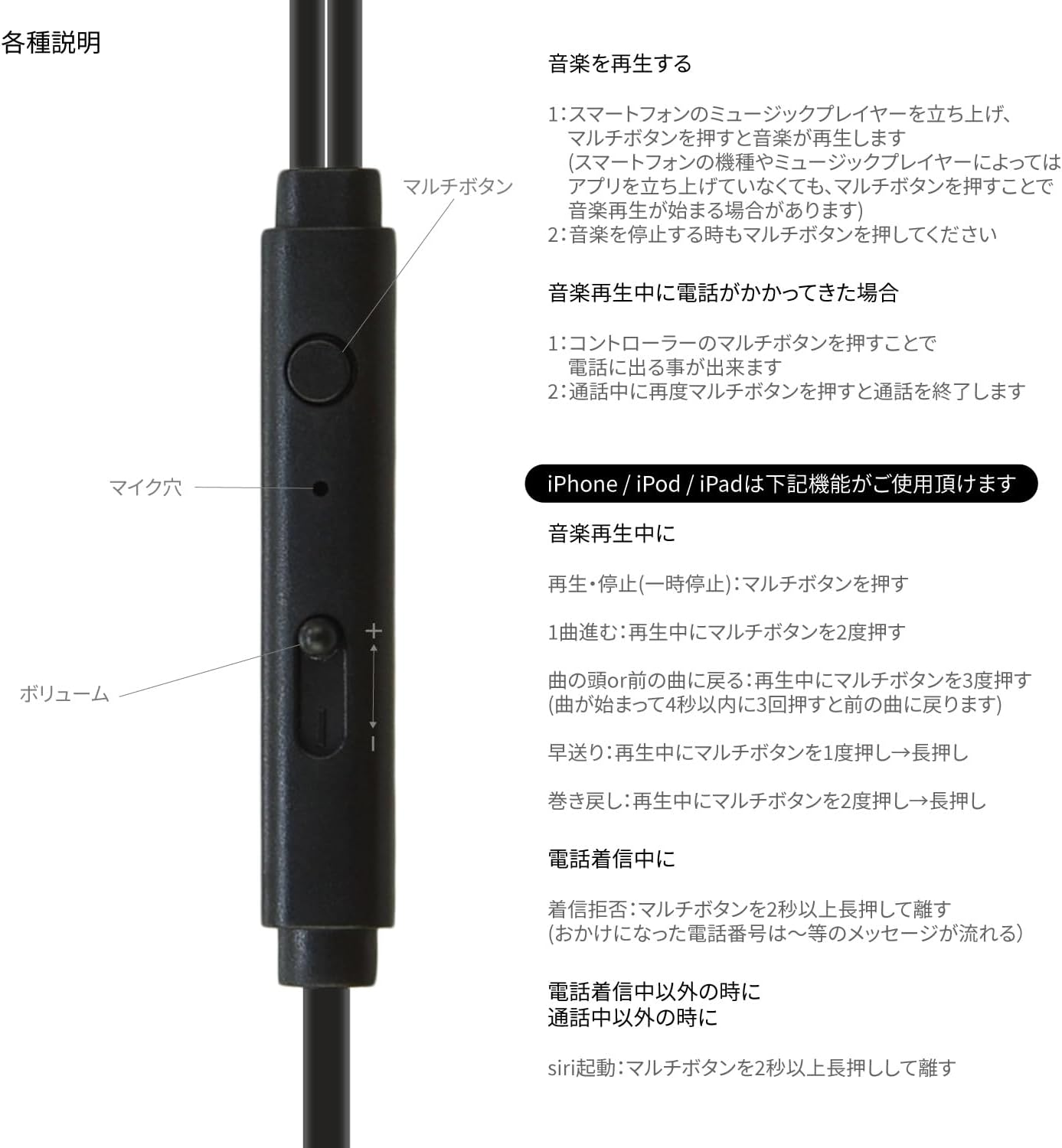 Gourmandies Disney Character/Remote Control Microphone USB Type-C Stereo Earphones Mickey Mouse DNG-280MK - Mickey Mouse image number 3