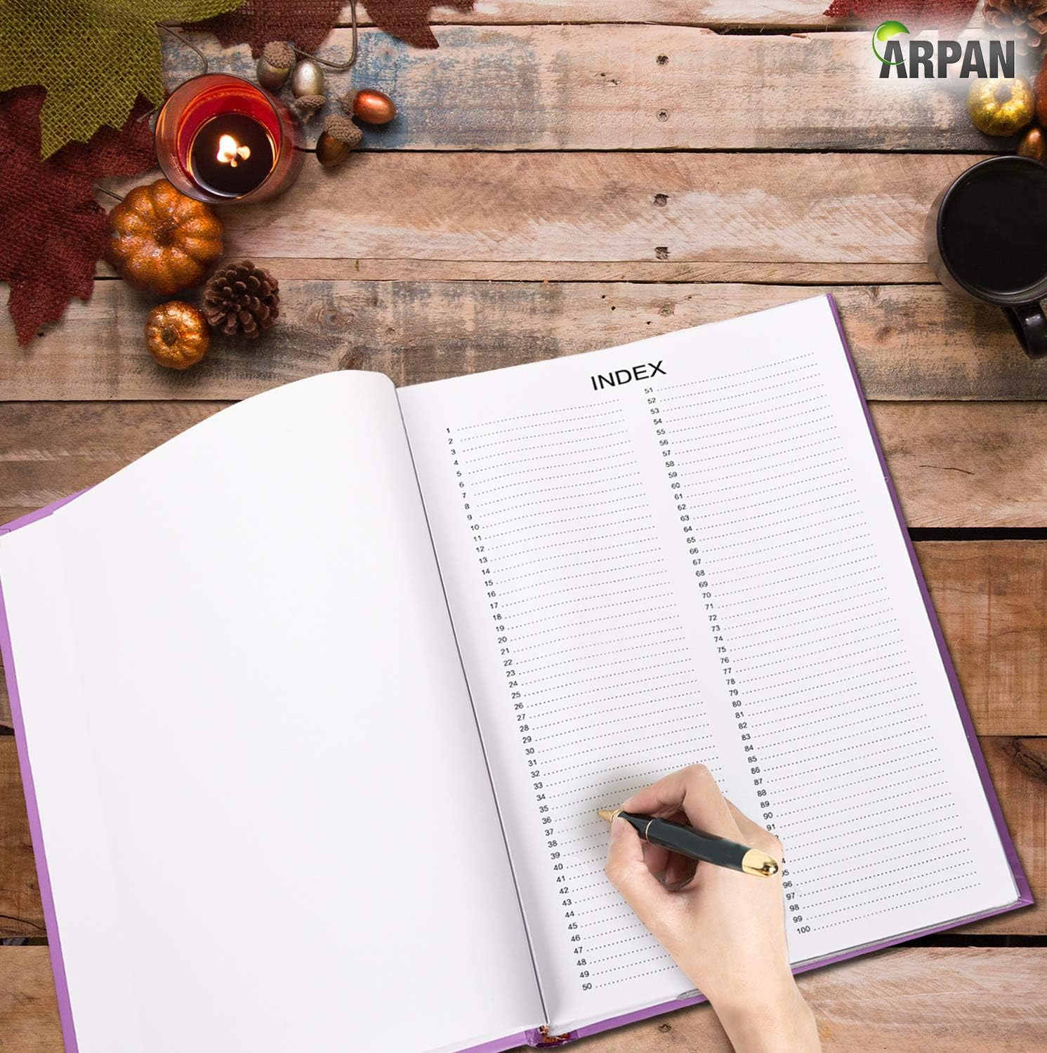 ARPAN Large Purple Memo Slip in Photo Album 300 6X4 Photos - Black image number 4