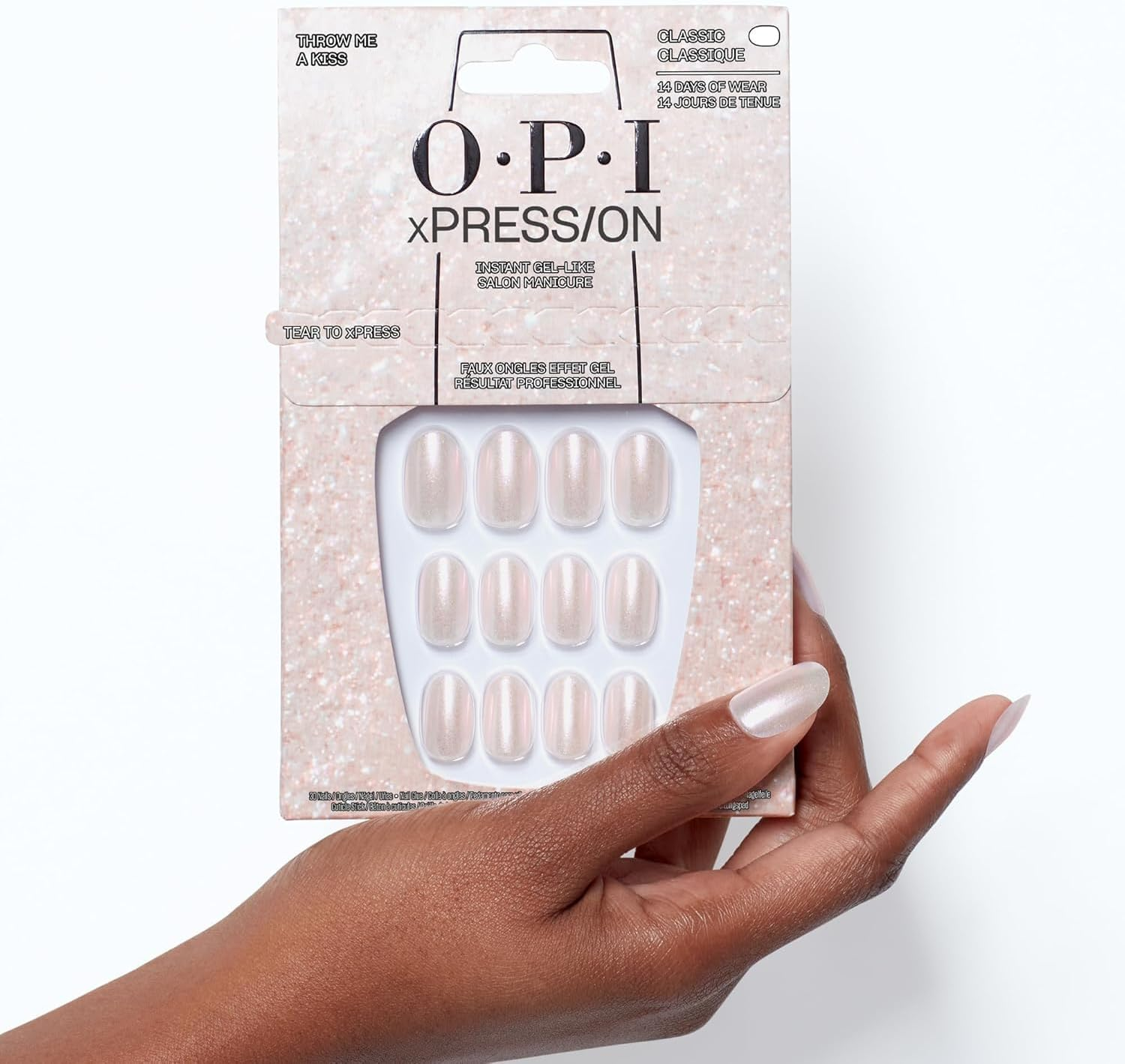 OPI Xpress on - Throw Me a Kiss image number 5